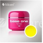 neon 6 Yellow base one żel kolorowy gel kolor SILCARE 5 g